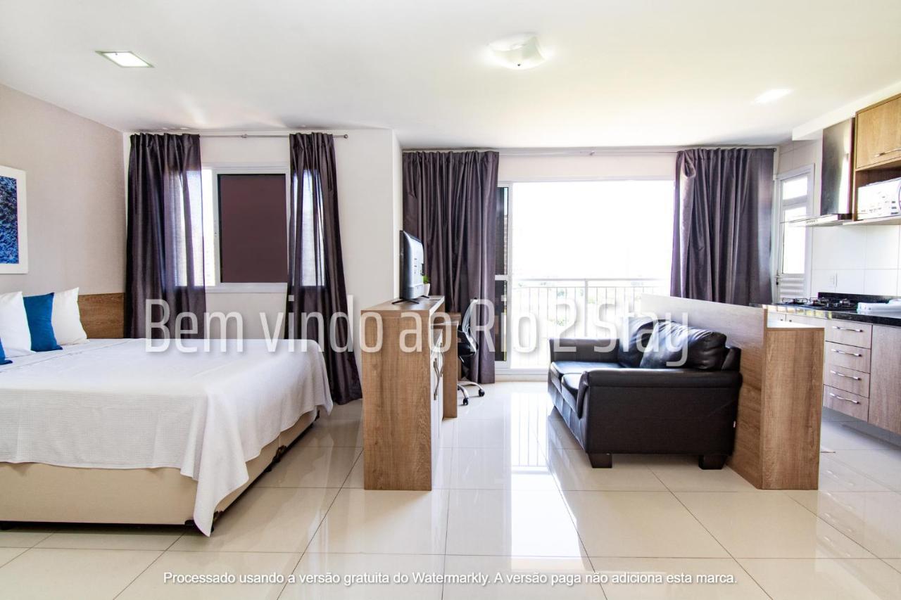 42 Verano Stay Flat Com Garagem, Wi-Fi E Cozinha Rio de Janeiro Bagian luar foto